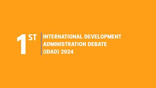 2024 International Debate at NIDA