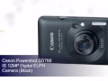 Canon Powershot SD780 IS 12MP Digital ELPH Camera (Black)