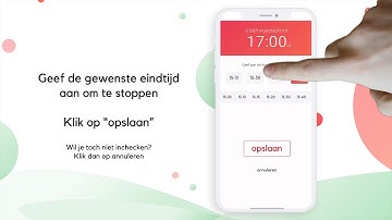 Inchecken via de plattegrond