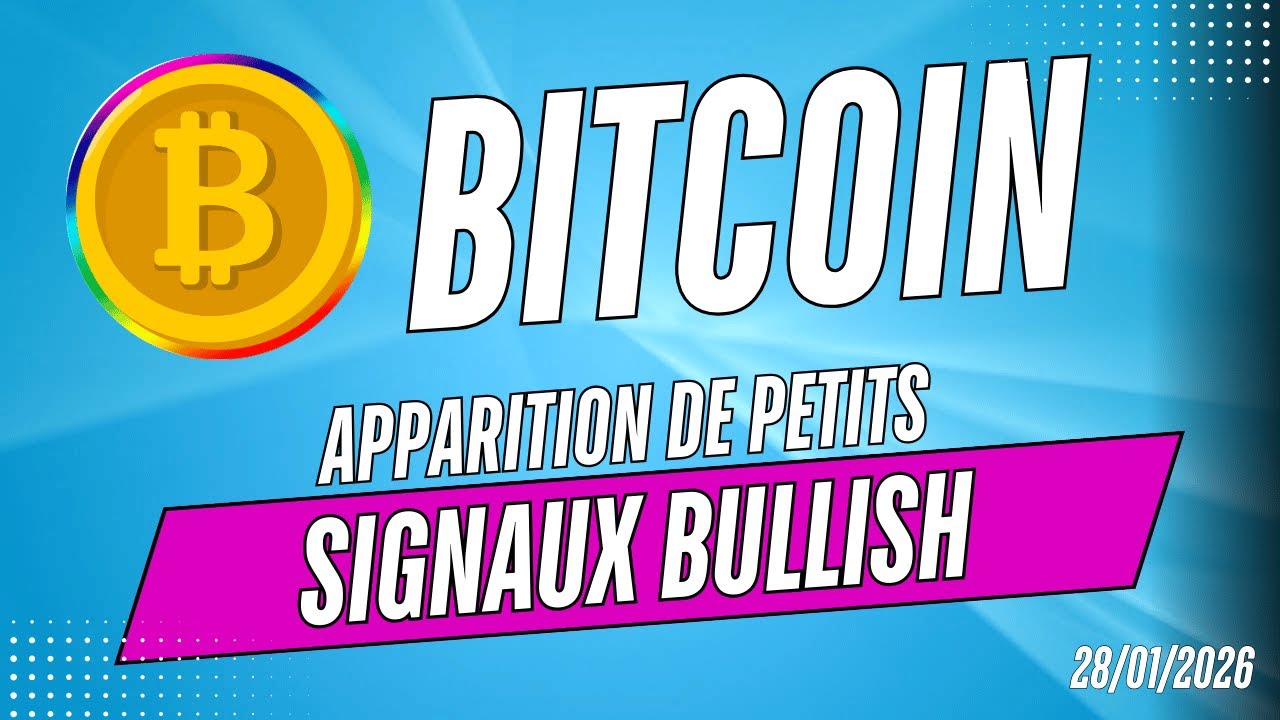 BITCOIN Des signaux BULLISH apparaissent ! 🔥 Analyse de marché CRYPTO & news