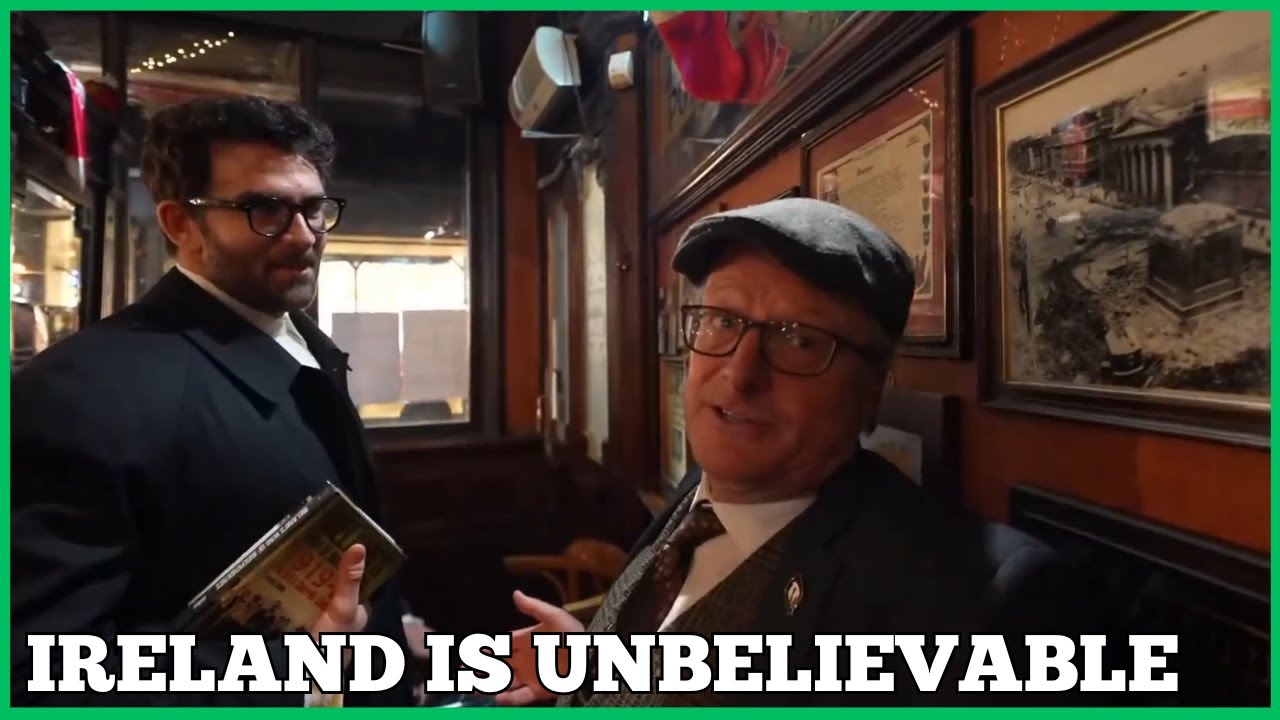 Lorcan Collins Guides Hasan on Dublin’s Original 1916 Tour | HasanAbi IRL In Ireland