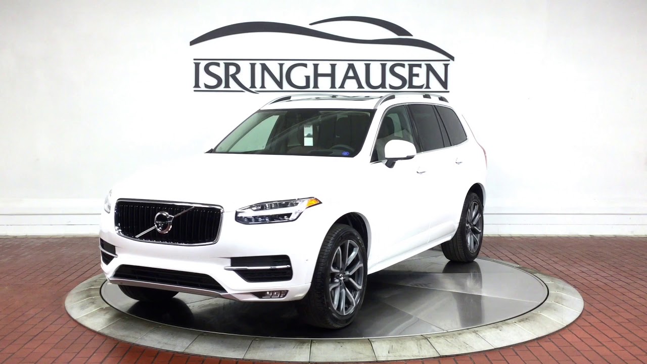 2019 Volvo Xc90 T6 Awd Momentum In Crystal White Metallic 468949 Youtube