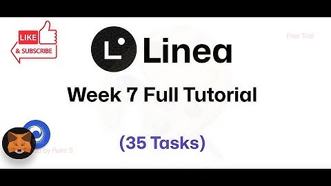 Linea Voyage Week 7 PART 2 | 35 Tasks Full Tutorial 🪂