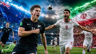 TENSE ATMOSPHERE &amp; AMAZING GOALS !! 2-2 Iran vs New Zealand Highlights World Cup Mohebi Just Goal