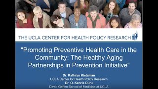 Promoting Preventive Health Care in the Community