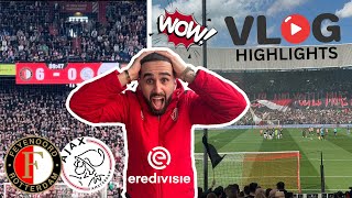 Feyenoord Makes History with 6-0 Win Against Ajax 🔥 | De Klassieker | Stadium Vlog #feyenoord