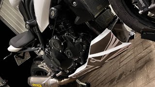 Triumph Speed Triple 1050 - pług naklejka British Flag by Piston Garage 266 views 3 months ago 20 minutes