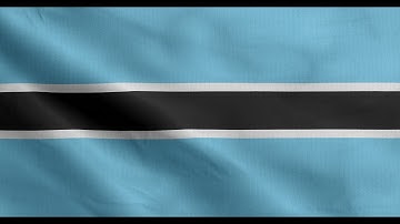Botswana waving flag 4k loop free download download in full resolution at videotent.com