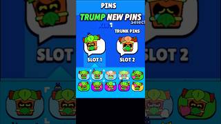 All New Brawler Trunk Pins & Voicelines #shorts #brawlstars
