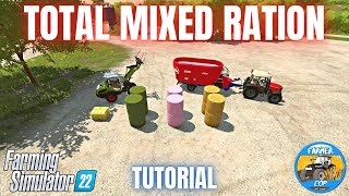 GUIDE TO TOTAL MIXED RATION (TMR) - Farming Simulator 22
