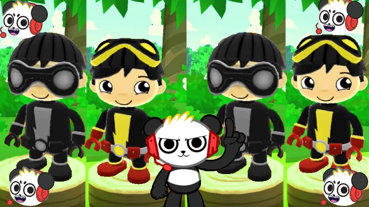 Tag with Ryan Night Vision vs Midnight Ryan vs Spy Combo Panda New Update Mod APK