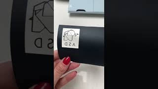 Make a custom clothing label #sewinghacks #cricut #cricutmade #exploreair2 #sewingtips