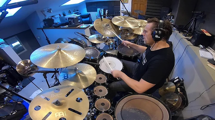 Thomas Lang recording "Caffeine" for Paul Prem, se...