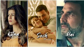 Soch Na Sake Status  Soch Na Sake Whatsapp Status  Arijit Singh Song  Love Status  Screen