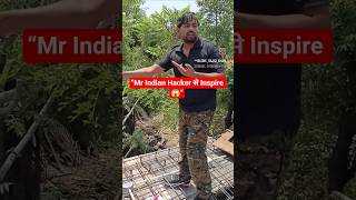 Mr Indian Hacker को देखकर हमने भी छत बनाने का काम शुरू कर दिया 😱🔥