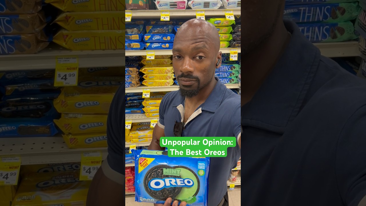 UNPOPULAR OPINION: Mint Oreos 