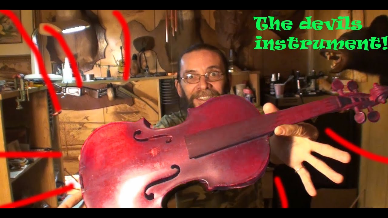 First National Institute Violin repairs 2of3 A tool of the devil!?!? D