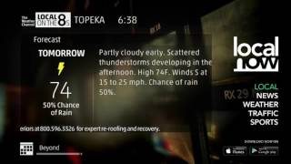 TWC HD IS2 Topeka, KS 6:38 AM CDT 3/23/17