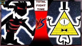 Zalgo vs Composite Bill Cipher (Creepypasta vs Gravity Falls) Total Fight Time Sea.1 Ep.3