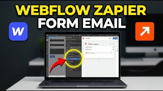 How to configure Webflow form submissions with Zapier and email - Step By Step