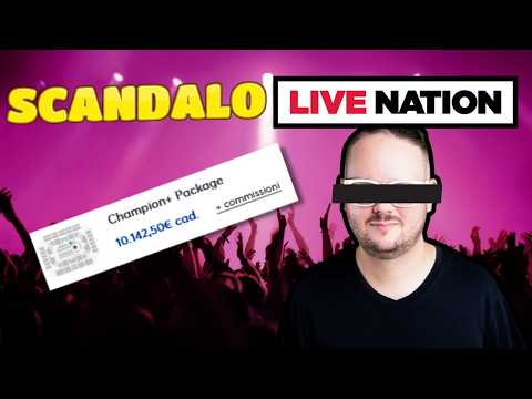 Video Il sistema dei biglietti è truccato? La verità su Live Nation e Ticketmaster!