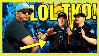 Cops Get OWNED By MAGA Youtuber Over Free Speech in Public