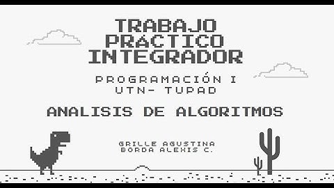 Trabajo Practico Integrador - Programacion I - UTN TUPaD