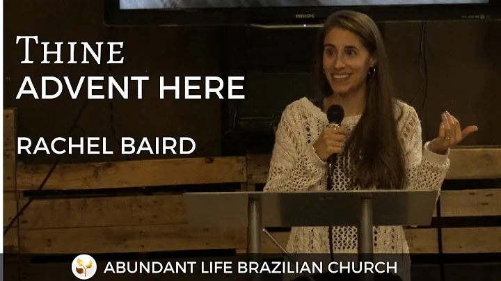 Thine Advent Here - Rachel Baird