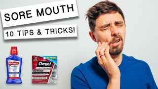10 Tips to Heal A Sore Mouth | Relieve Pain at Home with Doctor's Tricks👨‍⚕️🔍