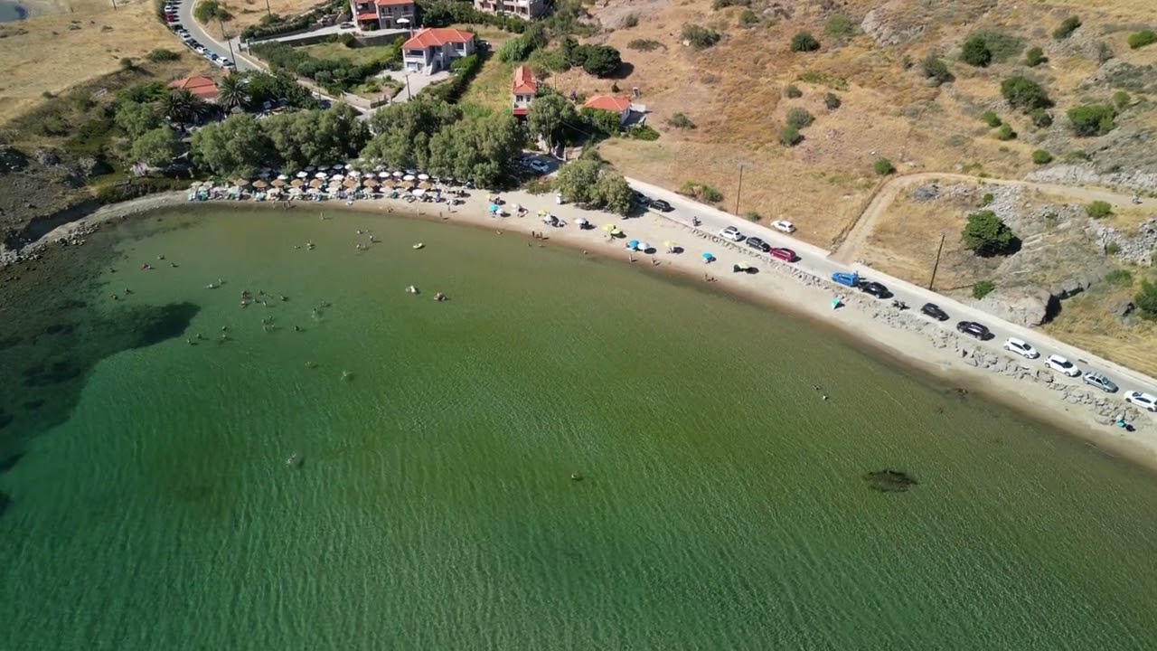 Παραλία Άγιος Ιωάννης Λήμνος από drone (2023)