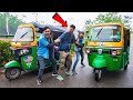 Auto rickshaw fight for money in public prank  hilarious public reactions