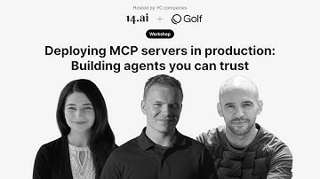 Deploying MCP servers in production  Building agents you can trust