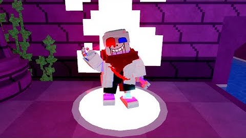 Fighting fatal error sans in Undertale infinity (tips for the fight included)