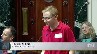 2024 Regular Session - Day 50 - Page Introductions, Rep. Patrick Flannery