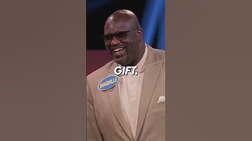 SHAQ Has Steve Harvey CRACKING UP With This Answer! | Celebrity Family Feud #shorts