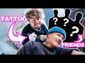 I Let Jc Caylen Tattoo Me... &amp; Let My Friends Draw It!!