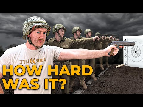 Can We Pass The WWll Pistol Qualification Test?