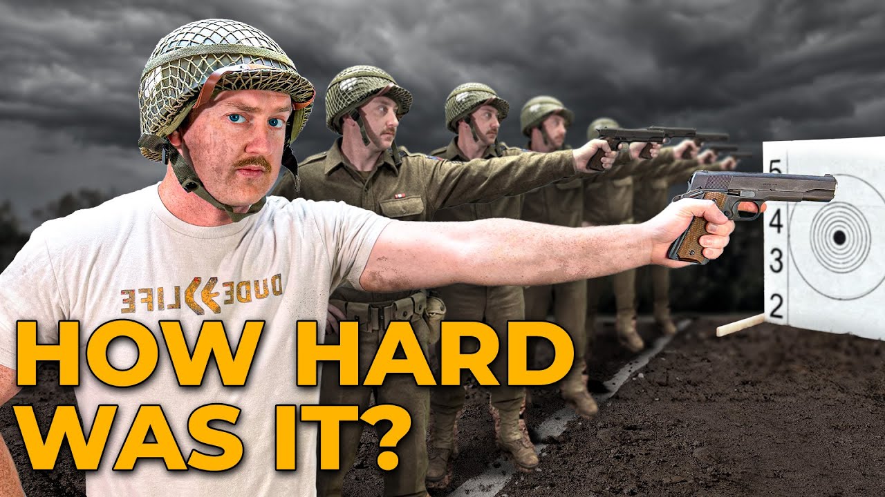 Can We Pass The WWll Pistol Qualification Test?