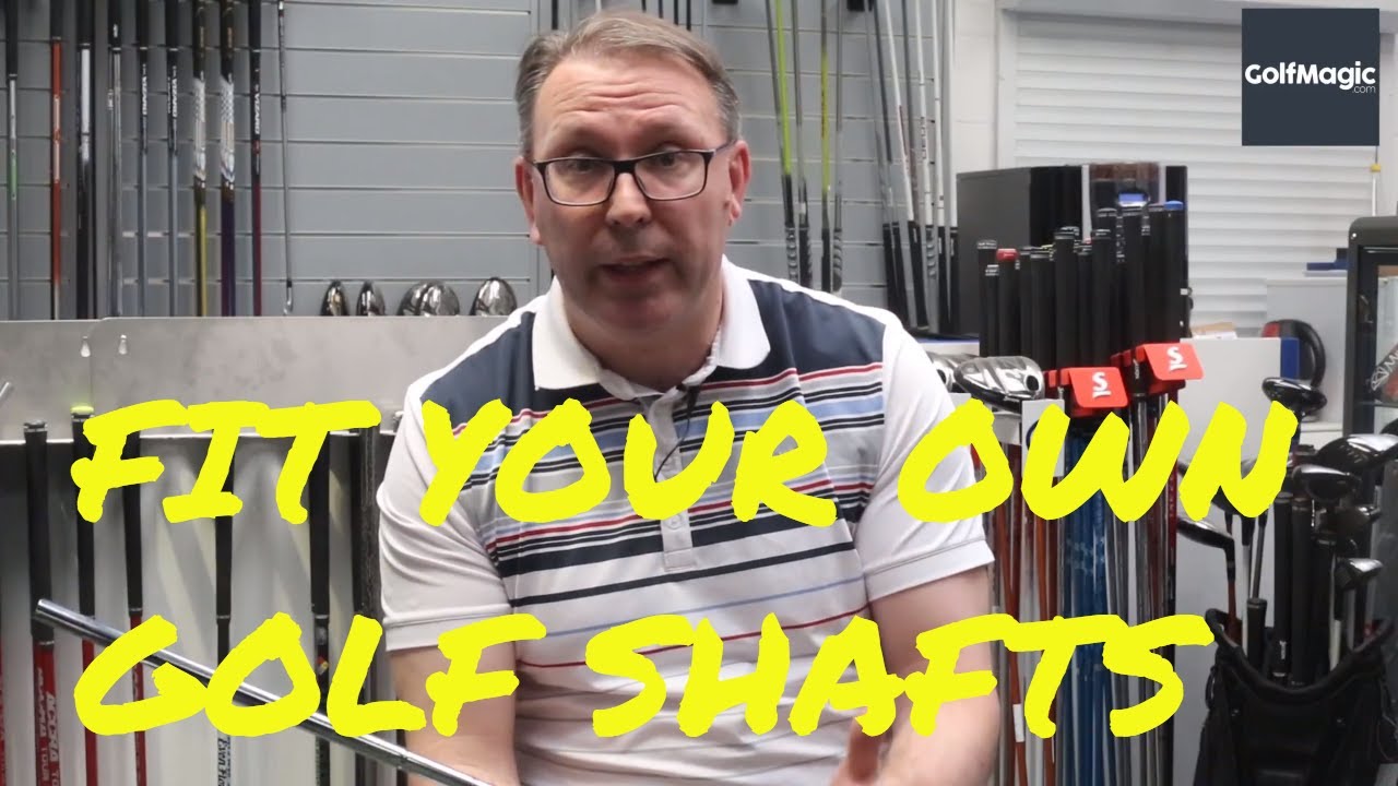 DIY golf shaft fitting "3 steps to heaven" YouTube