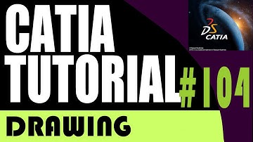 104 CATIA drawing Tutorial: Angular Dimensioning