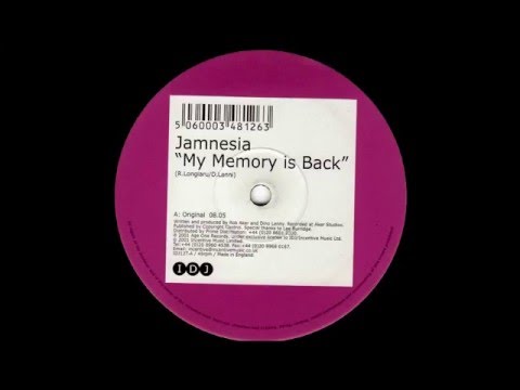 その他 In My Memory [CD] Jamnesia - My Memory Is Back (Original Mix) [IDJ 2001] - YouTube