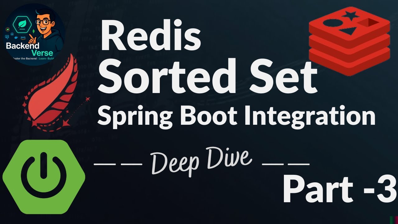 Redis Sorted Set + Spring Boot Integration | With Real Example 🚀 - YouTube