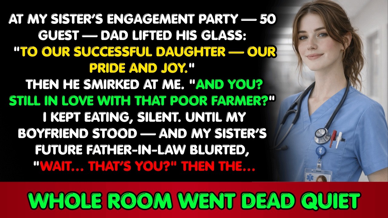 My Parents Mocked Me at My Sister’s Engagement—Then Her Future FIL Recognized My Boyfriend Was…
