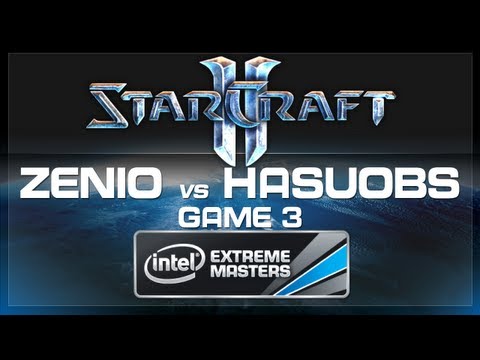 Zenio vs Hasuobs Game 3 SC2 IEM Singapore Day 3