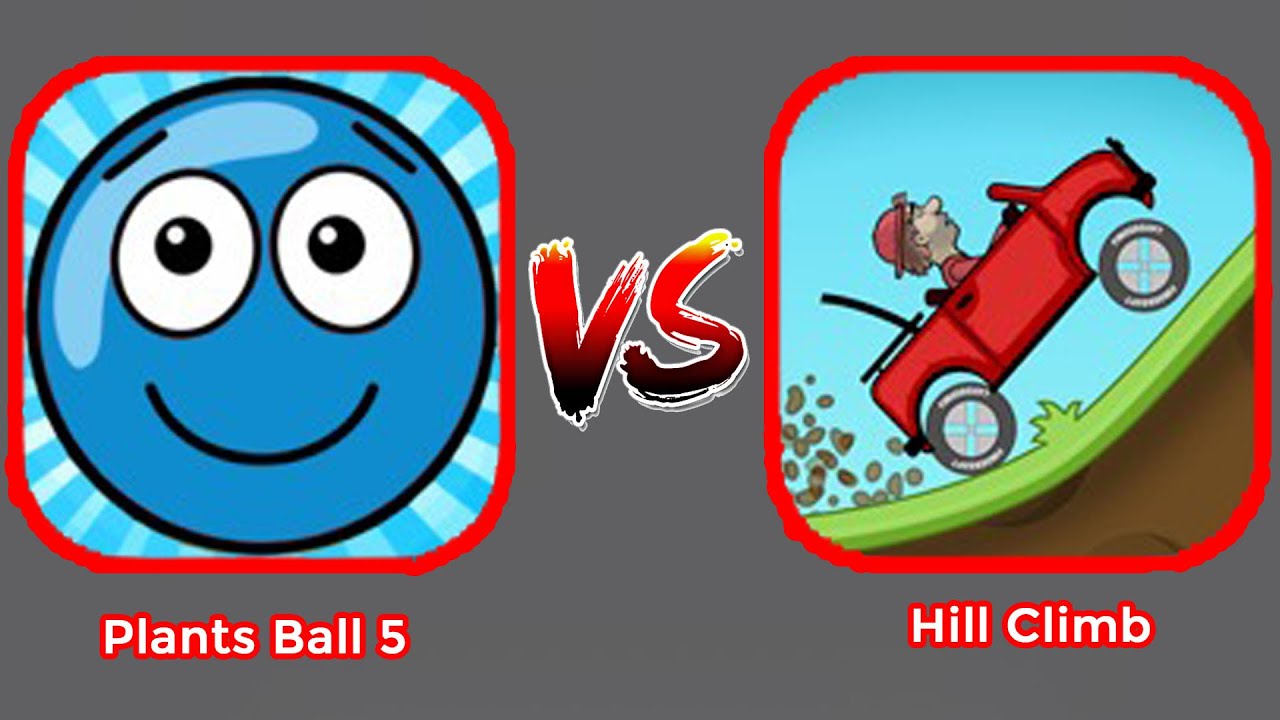 Plants Ball 5 vs Hill Climb - Ipad Gameplay IOS #6 | Mobile GTV