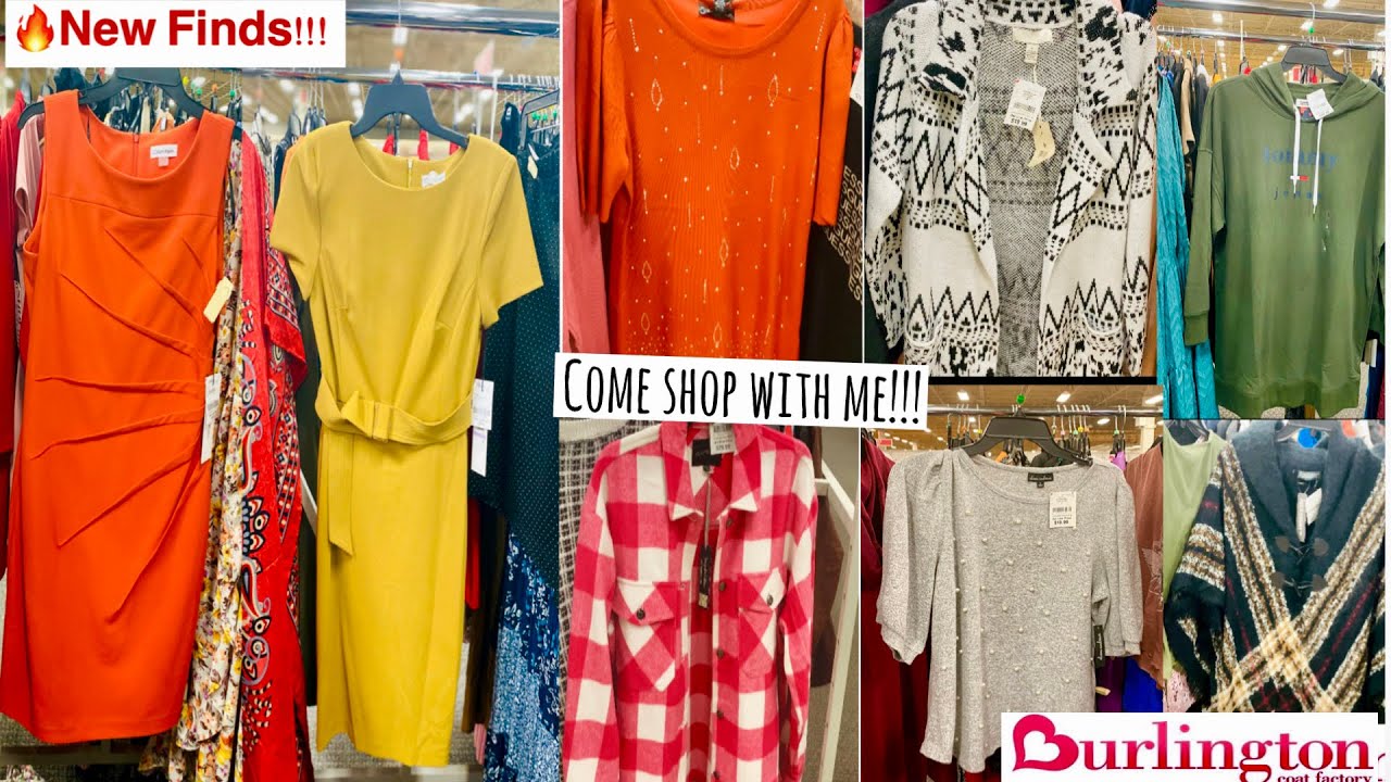 😍Burlington Shopping New Dresses and Tops Fall 2022 Finds YouTube