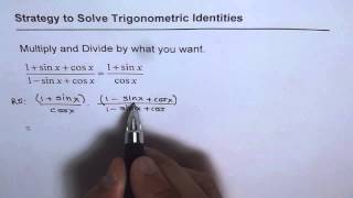 5 Best Startegy to Solve Trigonometric Identity