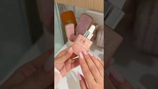 the @Clinique Moisture Surge Active Glow Serum is my secret to glass skin🪞🤍 #CliniquePartner