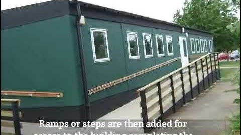 Temporary Classroom Installation