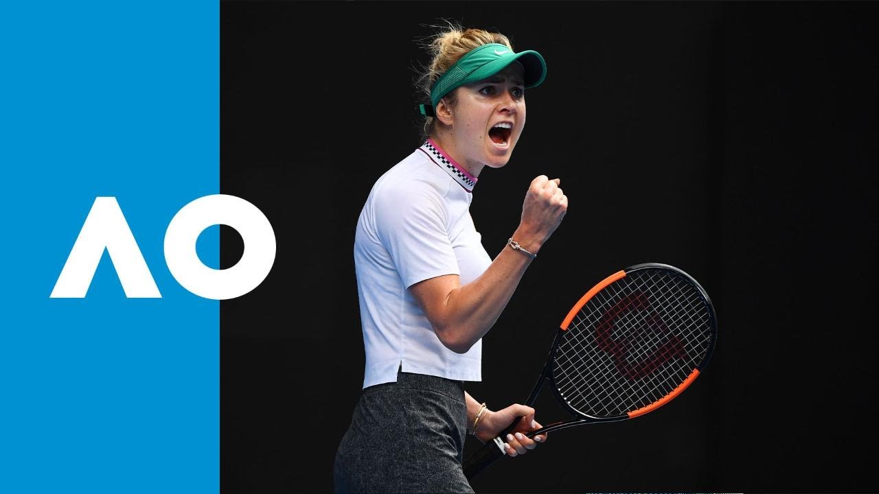 Elina Svitolina v Viktoria Kuzmova  match highlights (2R) | Australian Open 2019